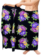 Load image into Gallery viewer, LA LEELA Beach Wear Mens Sarong Pareo Wrap Cover upss Bathing Suit Beach Towel Swimming