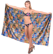 Load image into Gallery viewer, LA LEELA Mini Sarong Women Beachwear Bikini Wrap Cover up Swimwear Multi