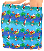 Load image into Gallery viewer, LA LEELA Men Sarong Swimwear Pareo Cover ups Beach Wrap Bathing Hawaiian