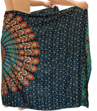 Load image into Gallery viewer, LA LEELA Men Sarong Swimwear Beachwear Wrap Swimsuit Pareo Cover up Bathing Suit