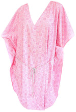 Load image into Gallery viewer, rayon-embroidery-lounge-caftan-sundress-lounge-swim-cover-up-poncho-gift-women