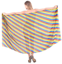 Load image into Gallery viewer, LA LEELA Beachwear Bikini Cover up Bathing Suit Wrap Pareo Women 19 ONE Size