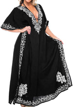 Load image into Gallery viewer, womens-beach-designer-dress-rayon-swimwear-swimsuit-kimono-cover-up-kaftan