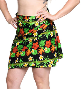 LA LEELA Mini Sarong Women Beachwear Bikini Cover up Swimwear Wrap Printed8