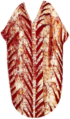 LA LEELA Cotton Batik 09 Women's Kaftan Style Nightgown Cover up Dress Suit