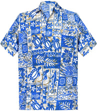 Load image into Gallery viewer, la-leela-mens-aloha-hawaiian-shirt-short-sleeve-button-down-casual-beach-party-6