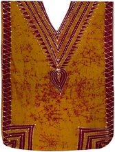 Load image into Gallery viewer, Hand made Batik 100% Cotton Loose Kimono Caftan Dress Beachwear Swimwear Kaftan