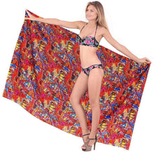 Load image into Gallery viewer, LA LEELA Mini Sarong Women Beachwear Bikini Wrap Cover up Swimwear Multi