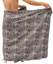 Load image into Gallery viewer, LA LEELA Beach Wear Mens Sarong Pareo Wrap Cover upss Bathing Suit Beach Towel Swimming